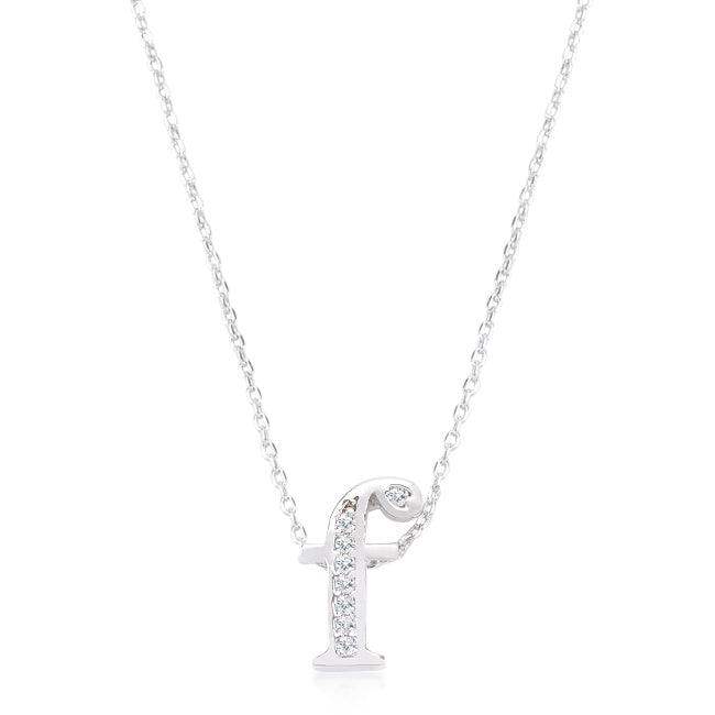 Pave Initial F Pendant - JGI - Flyclothing LLC