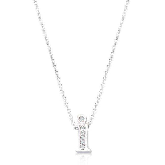 Pave Initial I Pendant - JGI - Flyclothing LLC