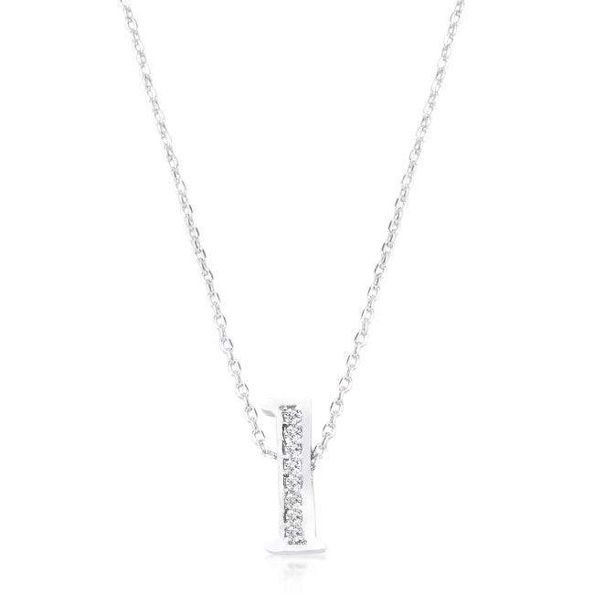 Pave Initial L Pendant - JGI - Flyclothing LLC