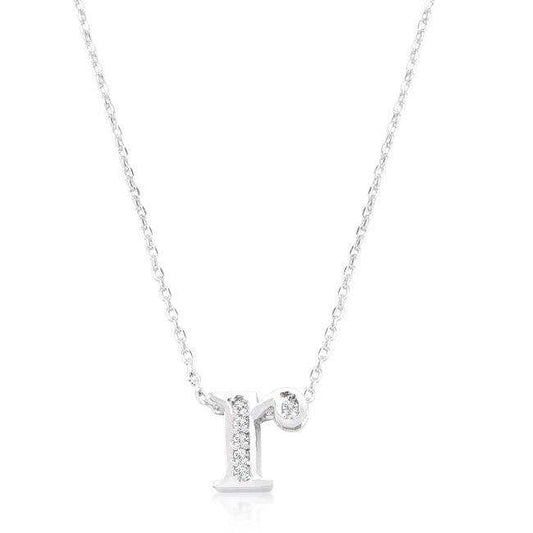 Pave Initial R Pendant - JGI - Flyclothing LLC