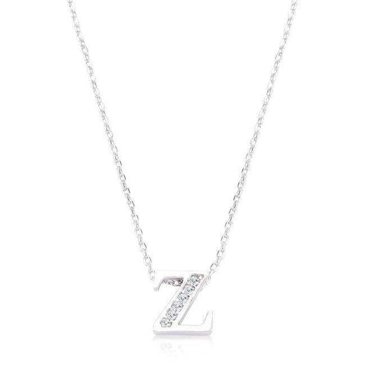 Pave Initial Z Pendant - JGI - Flyclothing LLC