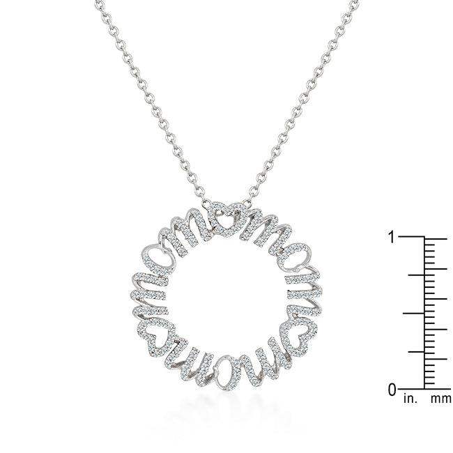 Mom Circle Pendant - JGI - Flyclothing LLC