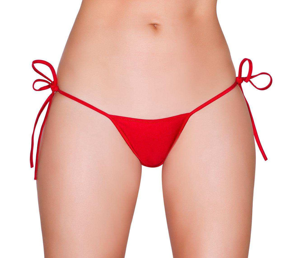 Roma Costume Sexy Tie Side Bikini Bottom - Roma Costume - Flyclothing LLC