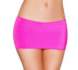 Roma Costume Lycra Mini Skirt (7 1/2in Length) - Roma Costume