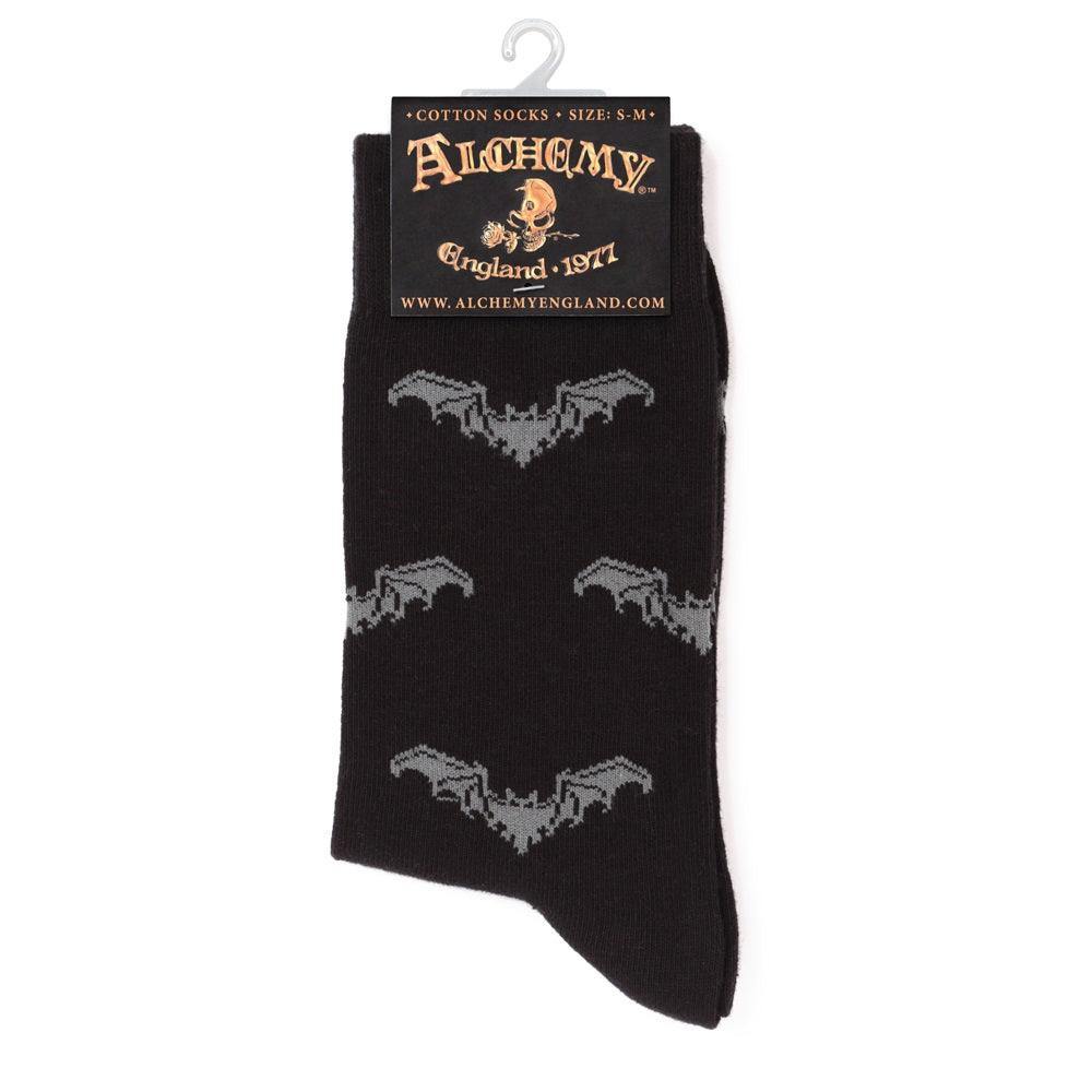 Alchemy Gothic Gothic Bat Socks - Alchemy Gothic