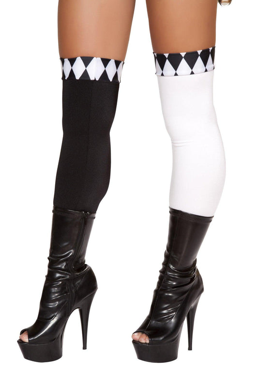 Roma Costume Wicked Jester Stockings - Roma Costume