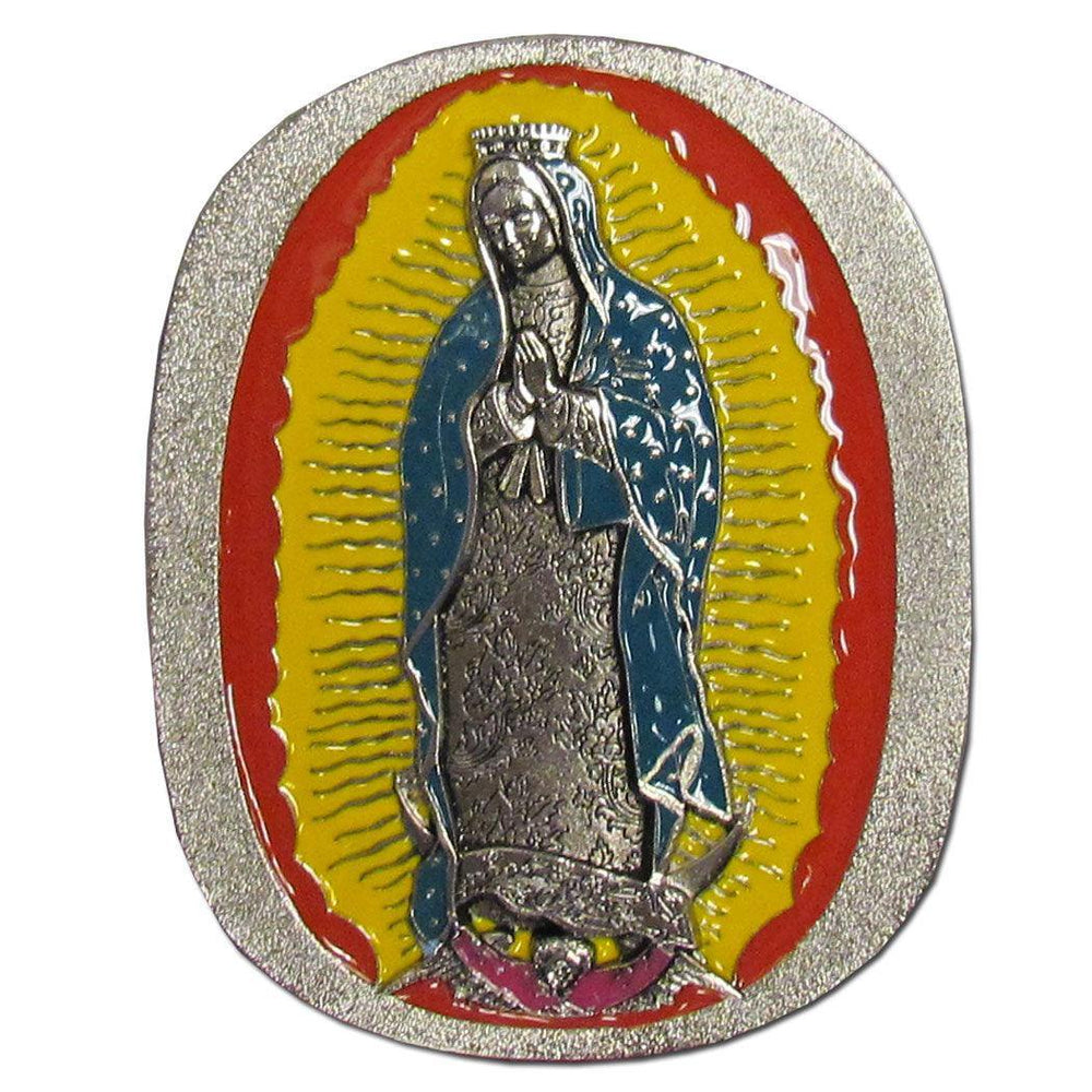 Lady of Guadalupe Class III Hitch Cover - Siskiyou Buckle