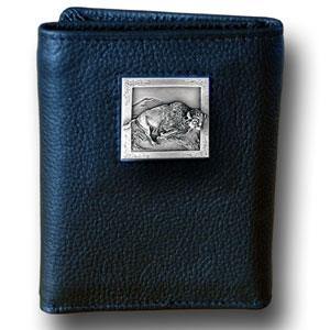 Tri-fold Wallet - Bison - Siskiyou Buckle