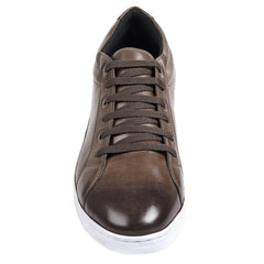 Sandro Moscoloni Bravo Brown Perfed toe six eyelet sneakers - Sandro Moscoloni