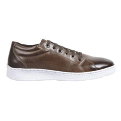 Sandro Moscoloni Bravo Brown Perfed toe six eyelet sneakers - Sandro Moscoloni