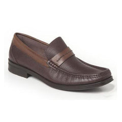 Sandro Moscoloni Duero Brown Leather Penny Loafer - Flyclothing LLC