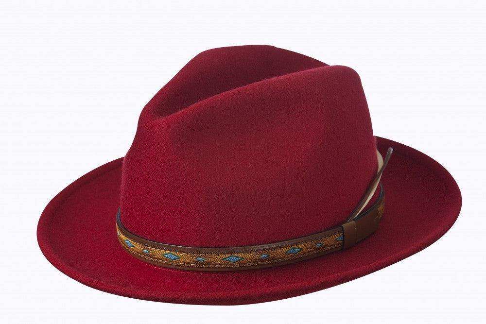 Silverado 100% Crushable Wool Felt Hat - Silverado - Flyclothing LLC