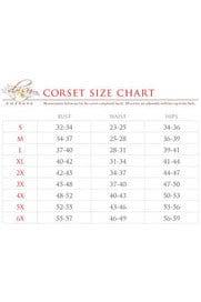 Daisy Corsets Lavish 4 PC Vinyl Golden Angel Corset Costume