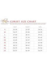 Daisy Corsets Lavish 4 PC Vinyl Golden Angel Corset Costume - Daisy Corsets