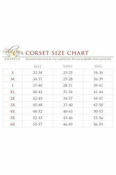 Daisy Corsets Lavish Black Faux Leather Underwire Cincher Corset - Daisy Corsets - Flyclothing LLC