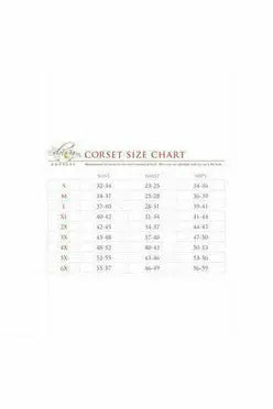 Daisy Corsets Lavish Blue Clear Curvy Underbust Waist Cincher Corset - Daisy Corsets - Flyclothing LLC