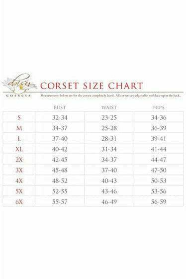 Daisy Corsets Lavish 4 PC Fairytale Princess Costume - Daisy Corsets