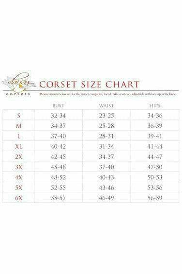Daisy Corsets Lavish Mermaid Holo Short Bustier Top - Daisy Corsets