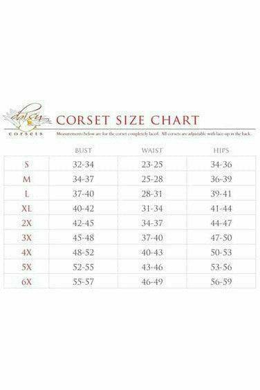 Daisy Corsets Lavish Mermaid Holo Short Bustier Top