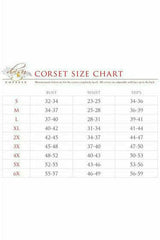 Daisy Corsets Top Drawer 5 PC Silver Holo Angel Corset Costume