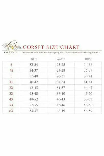 Daisy Corsets Lavish Skull Print Underwire Open Cup Underbust Corset - Daisy Corsets - Flyclothing LLC