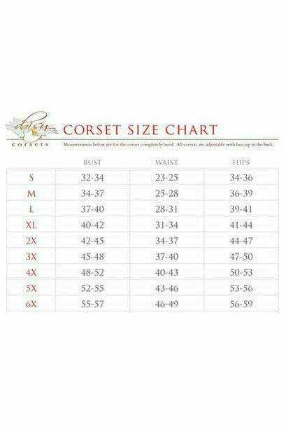 Daisy Corsets Lavish Sheer Lavender Lace & Faux Leather Open Cup Waist Cincher - Daisy Corsets - Flyclothing LLC