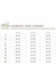 Daisy Corsets Lavish Wet Look Faux Leather Lace-Up Under Bust Corset - Daisy Corsets