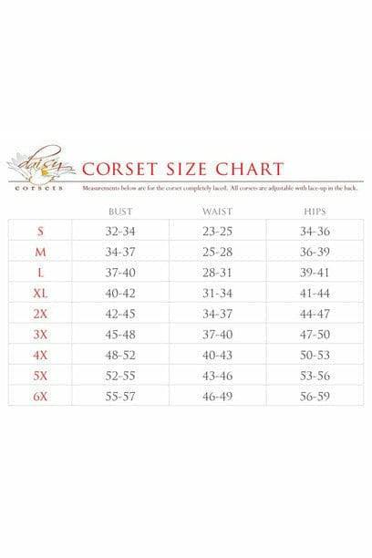 Daisy Corsets Top Drawer 2 PC Sequin Kansas Girl Corset Dress Costume