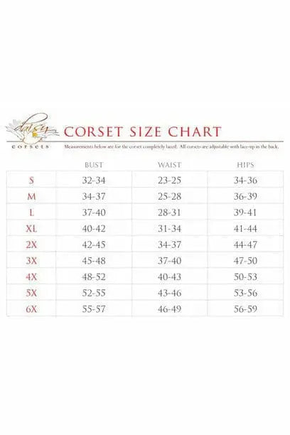 Daisy Corsets Top Drawer 2 PC Sequin Kansas Girl Corset Dress Costume - Daisy Corsets - Flyclothing LLC