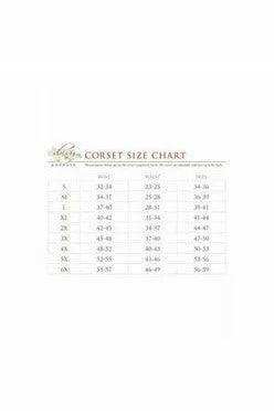 Daisy Corsets Lavish Red Clear Curvy Underbust Waist Cincher Corset - Daisy Corsets - Flyclothing LLC