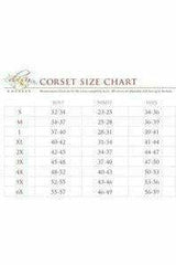 Daisy Corsets Lavish Floral Satin Open Cup Waist Cincher - Daisy Corsets - Flyclothing LLC