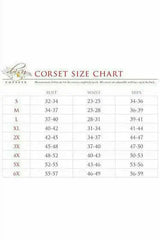 Daisy Corsets Lavish Wet Look Overbust Corset w/Gold Chains - Daisy Corsets - Flyclothing LLC