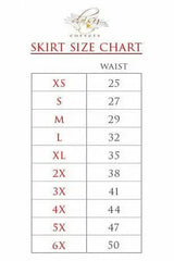 Daisy Corsets Orange Tie-Dye Stretch Lycra Skirt - Daisy Corsets - Flyclothing LLC
