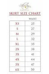 Daisy Corsets Fuchsia Holo Skater Skirt - Daisy Corsets - Flyclothing LLC