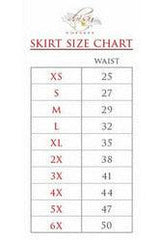 Daisy Corsets Yellow/Pink Holo Skater Skirt - Daisy Corsets
