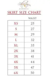 Daisy Corsets Black/White Diamond Print Stretch Lycra Skirt - Daisy Corsets - Flyclothing LLC
