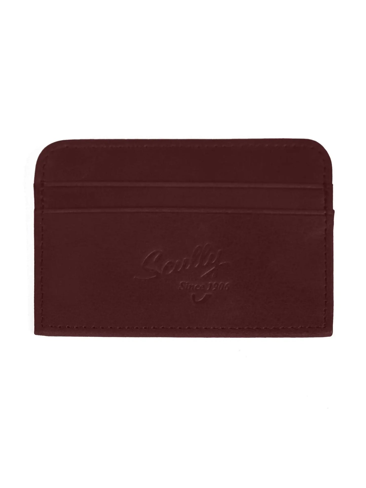 Scully CHOCOLATE CARD CASE - Scully Leather - Flyclothing LLC