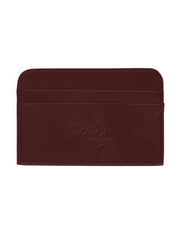 Scully CHOCOLATE CARD CASE - Scully Leather