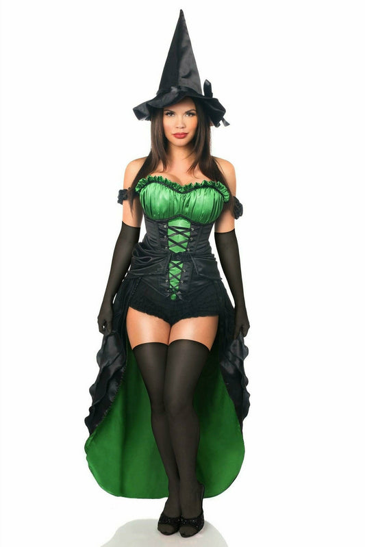 Daisy Corsets Top Drawer Premium 5 PC Spellbound Witch Costume