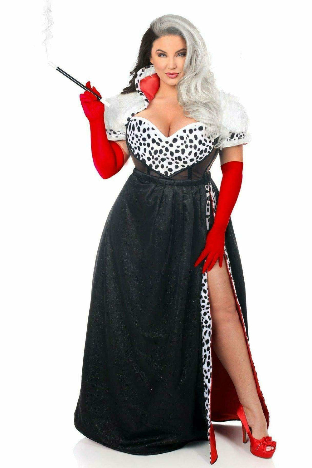 Daisy Corsets Top Drawer 4 PC Devious Dog Snatcher Costume - Daisy Corsets - Flyclothing LLC