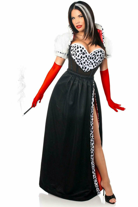 Daisy Corsets Top Drawer 4 PC Devious Dog Snatcher Costume - Daisy Corsets