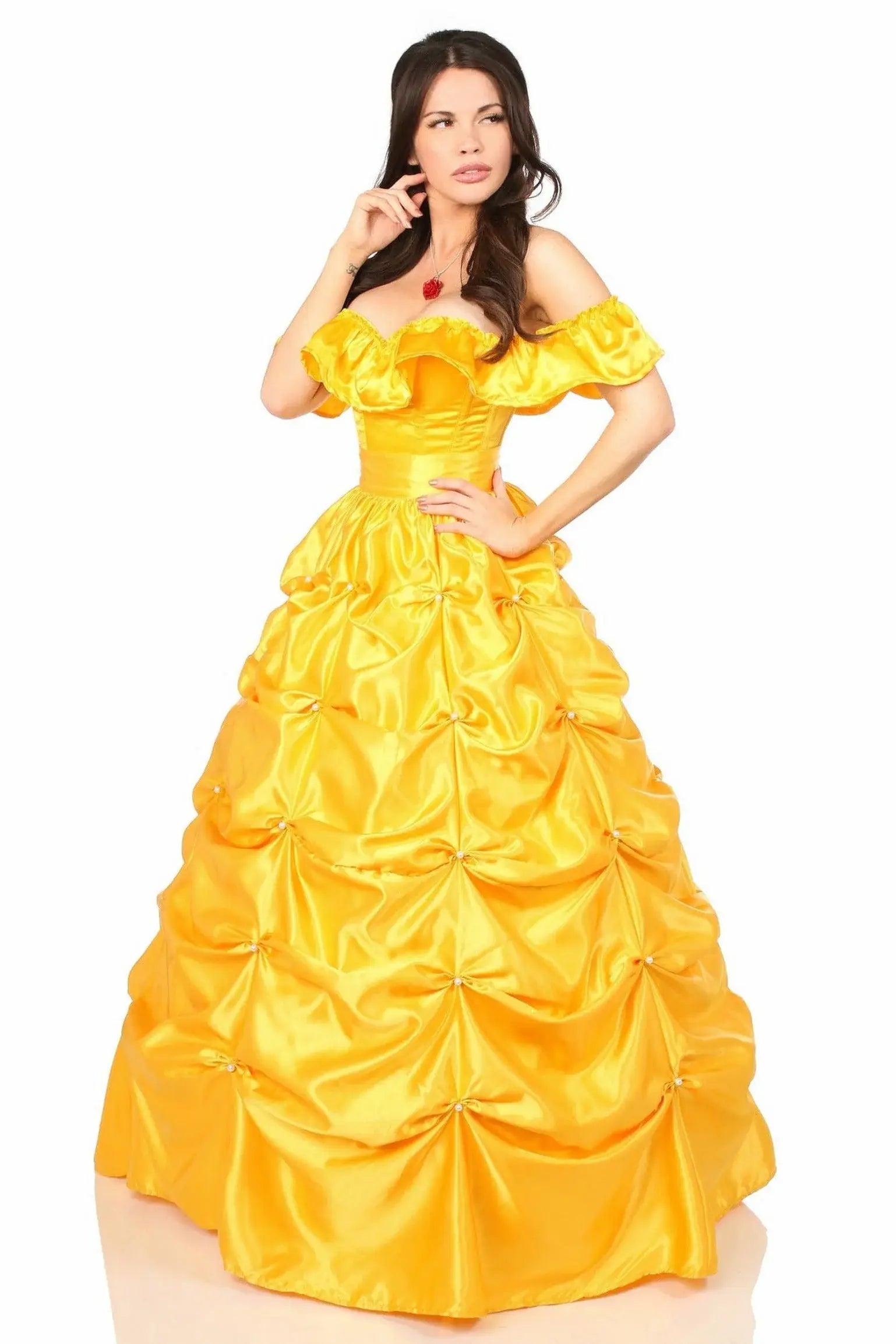 Daisy Corsets Top Drawer 3 PC Fairytale Beauty Corset Costume - Daisy Corsets - Flyclothing LLC