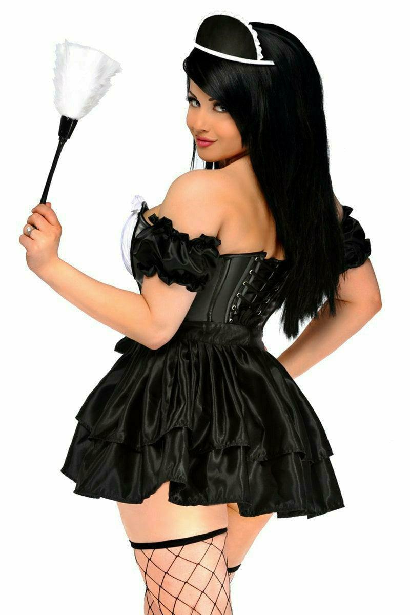 Daisy Corsets Top Drawer 4 PC French Maid Costume - Daisy Corsets