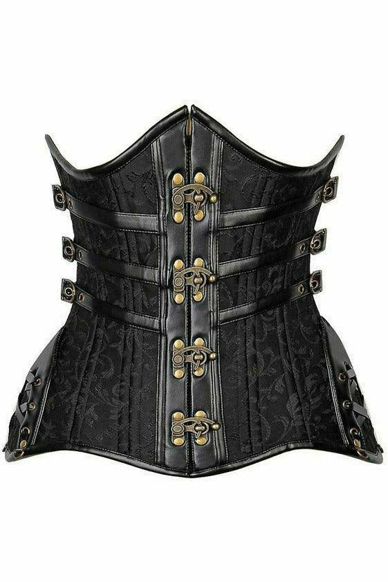 Daisy Corsets Top Drawer CURVY Steampunk Steel Double Boned Under Bust Corset