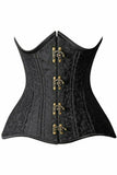Daisy Corsets Top Drawer CURVY Brocade Double Steel Boned Under Bust Corset - Daisy Corsets