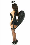 Daisy Corsets Top Drawer 4 PC Night Angel Corset Costume - Daisy Corsets