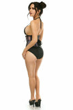 Daisy Corsets Top Drawer Purple Patent & Fishnet Underbust Corset - Daisy Corsets - Flyclothing LLC