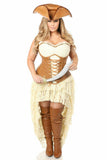 Top Drawer 4 PC Sexy Pirate Corset Costume - Daisy Corsets