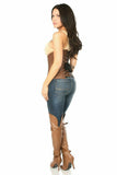 Daisy Corsets Top Drawer Faux Leather Underbust Corset - Daisy Corsets