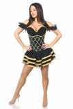 Daisy Corsets Top Drawer Steel Boned Egyptian Corseted Dress - Daisy Corsets - Flyclothing LLC